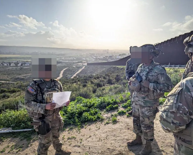 EEUU control militar en la frontera con México y podría detener migrantes | Foto: Comando Norte de EEUU
