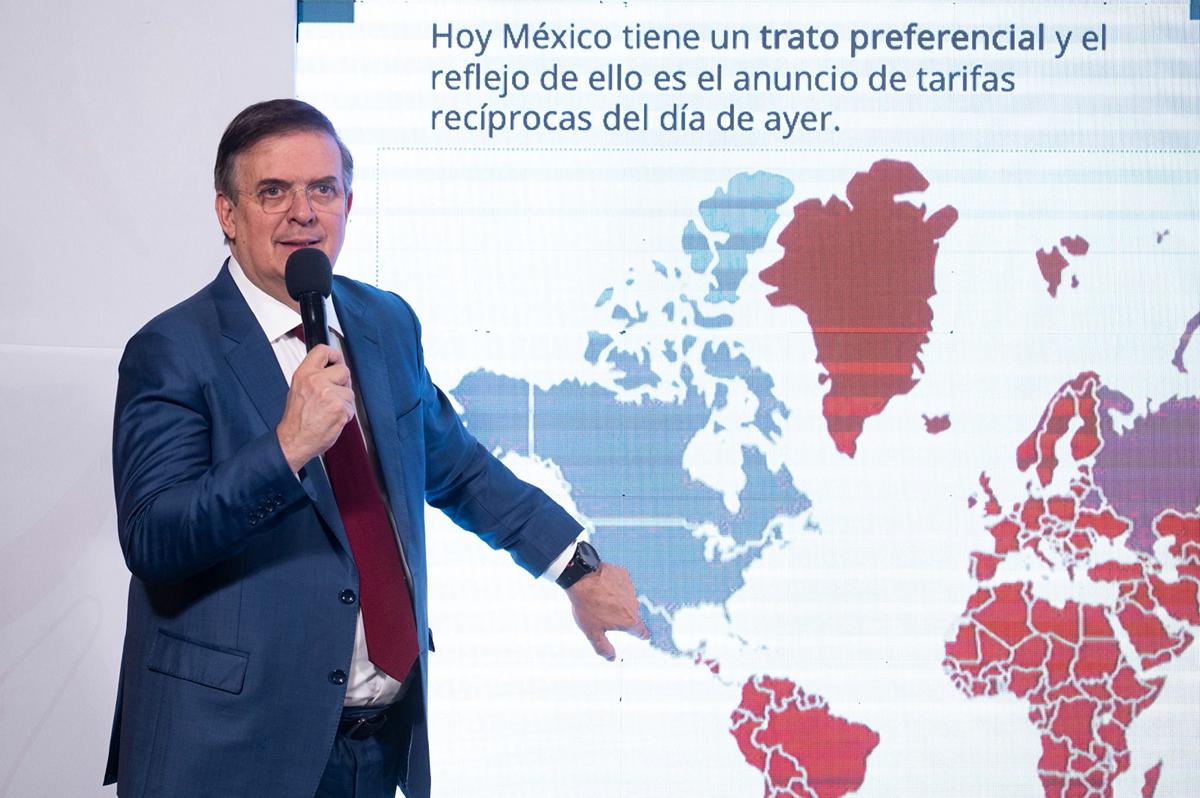 El 85% de exportaciones de México a EU estarán libres de arancel, estima Ebrard