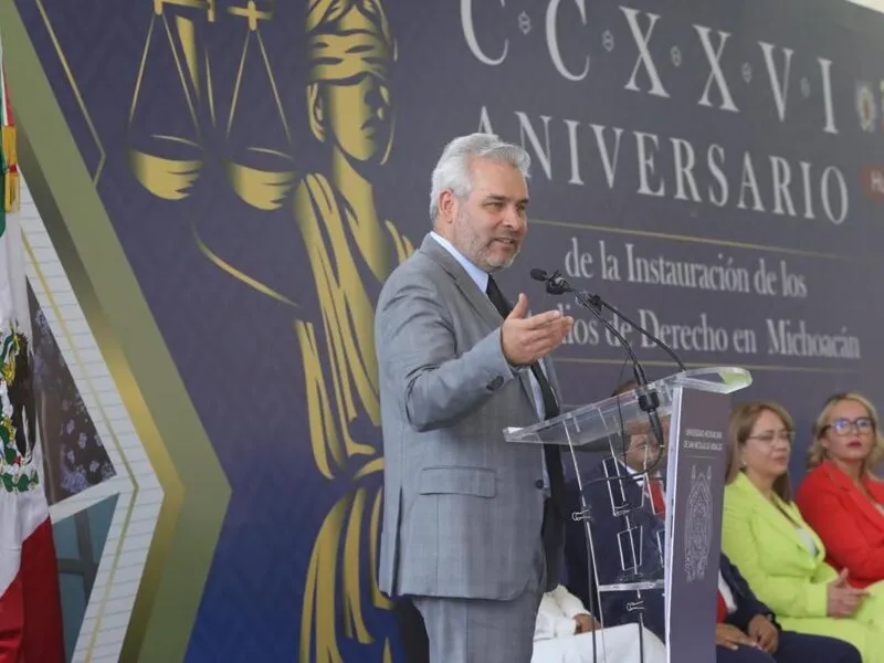 Elección judicial en Michoacán, reflejo del derecho transformador: Bedolla