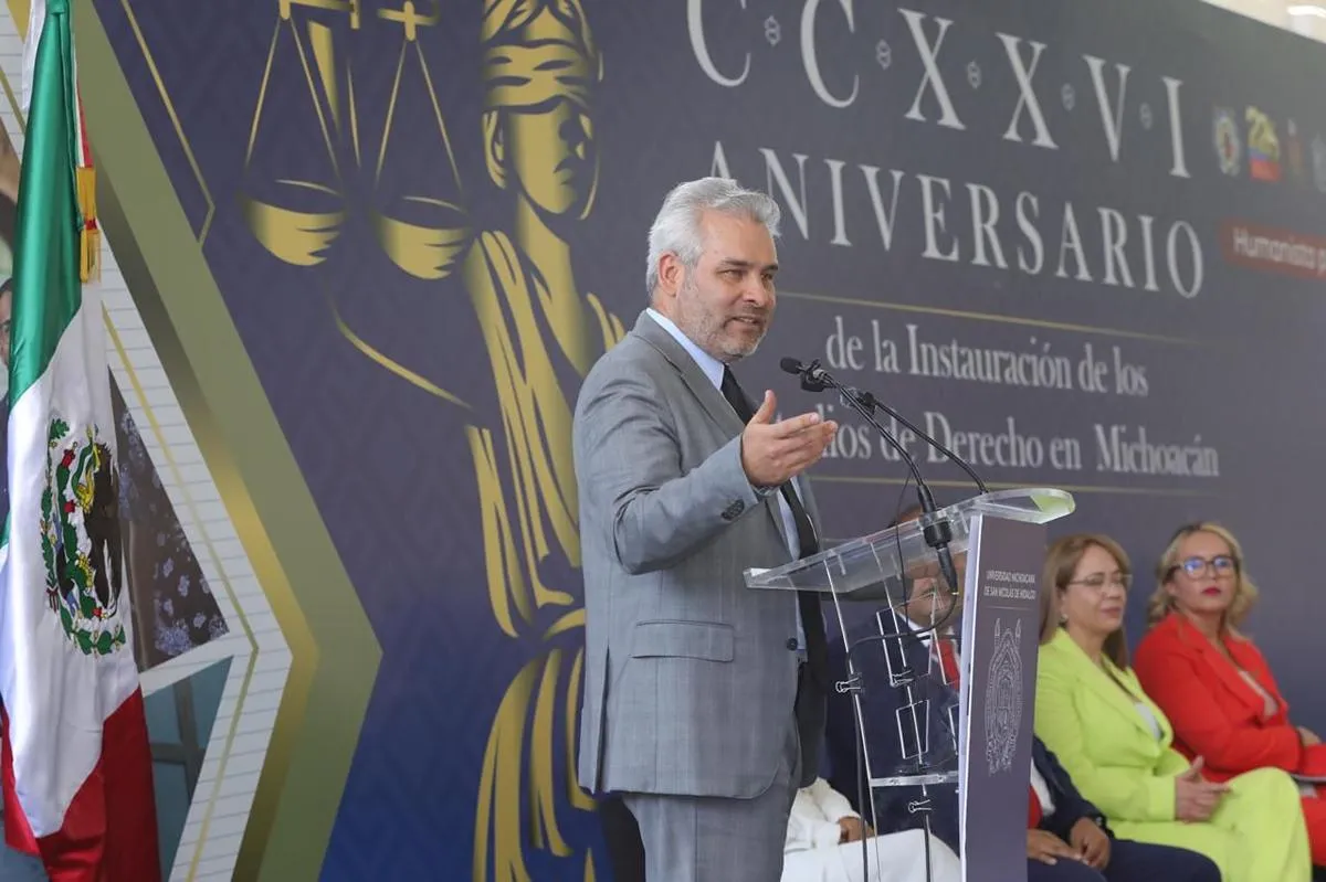 Elección judicial en Michoacán, reflejo del derecho transformador: Bedolla