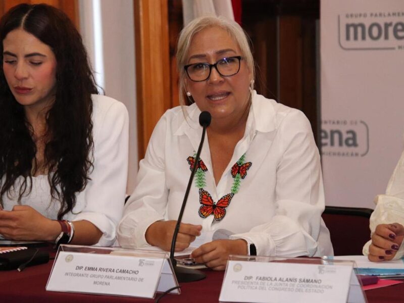 Emma Rivera destaca avances históricos y urge a completar reformas para igualdad sustantiva en Michoacán