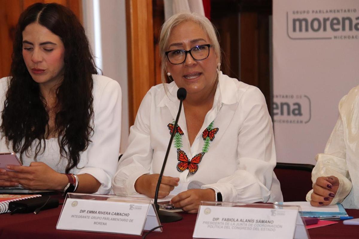 Emma Rivera destaca avances históricos y urge a completar reformas para igualdad sustantiva en Michoacán