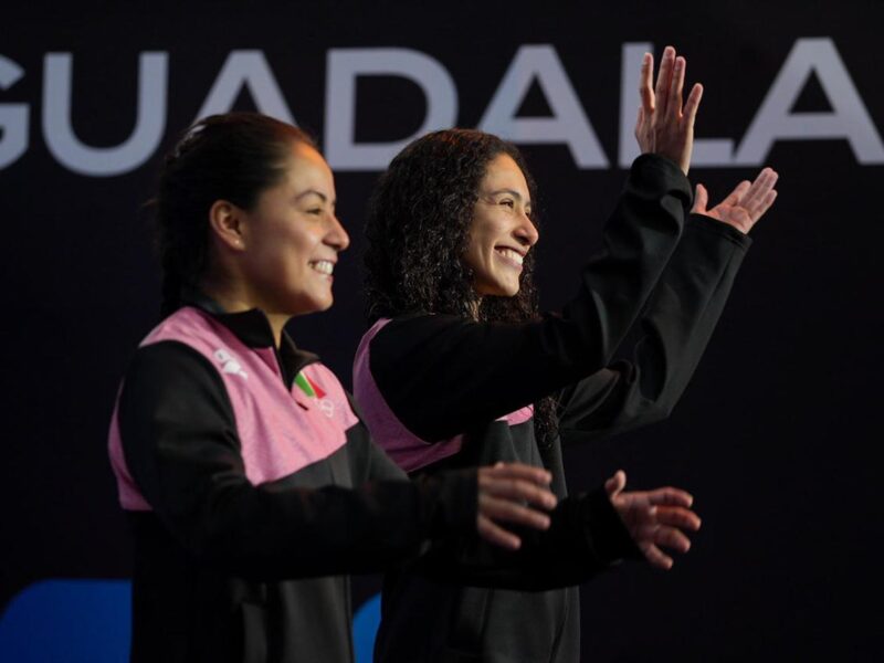Gaby Agúndez y Ale Estudillo conquistan la medalla de plata en Mundial de Clavados