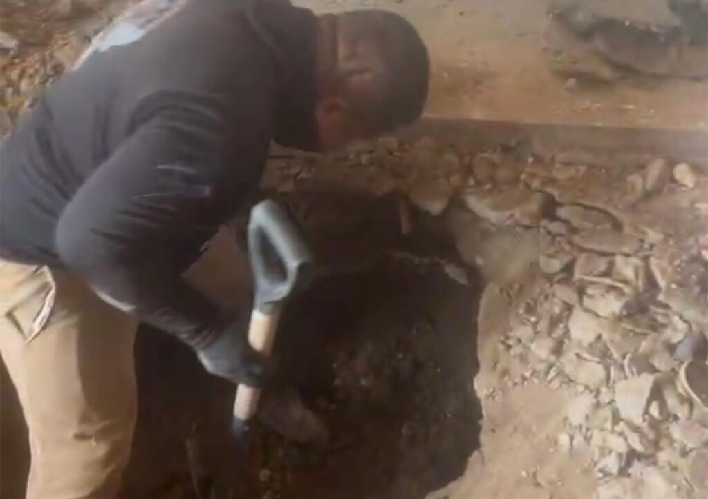 Guerreros buscadores de Jalisco hallan restos óseos