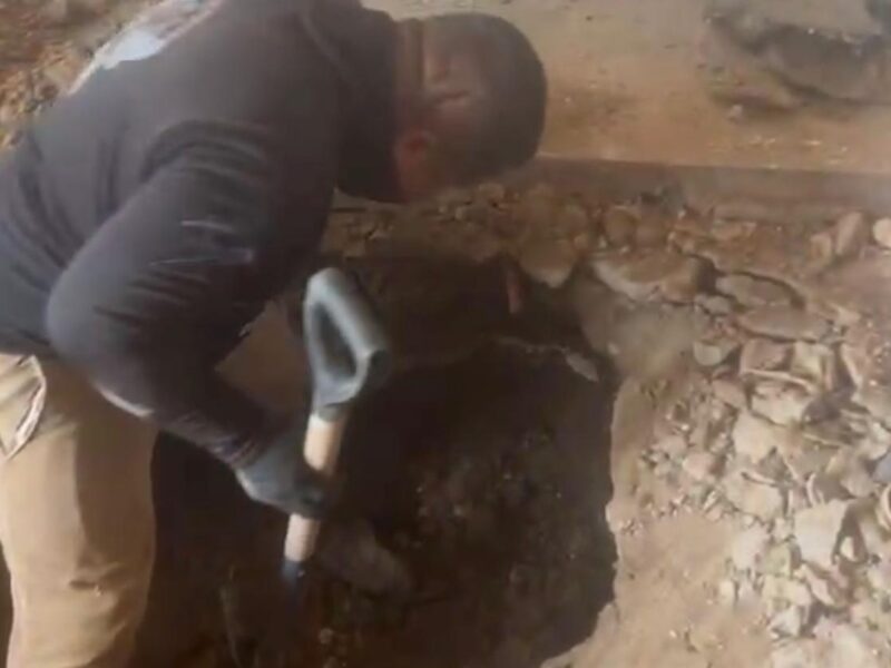 Guerreros buscadores de Jalisco hallan restos óseos