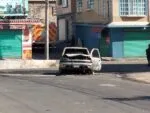 Encuentran 2 cadáveres calcinados en camioneta quemada en Téjaro, Tarímbaro