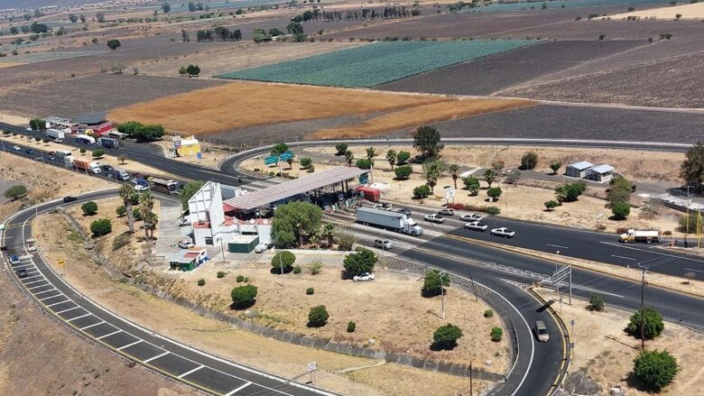 helicópteros SSP vigilan carreteras para disuadir bloqueos
