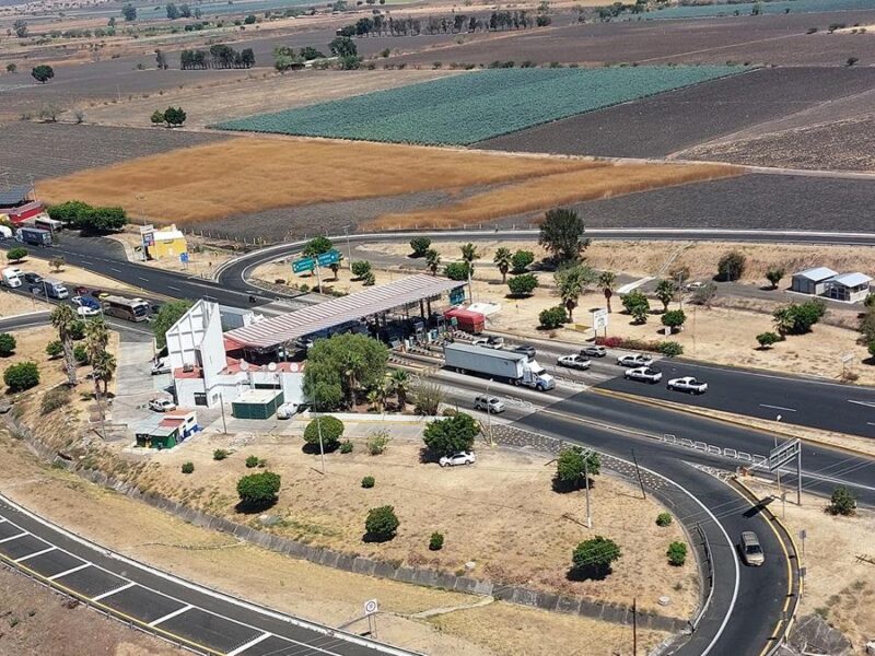 helicópteros SSP vigilan carreteras para disuadir bloqueos