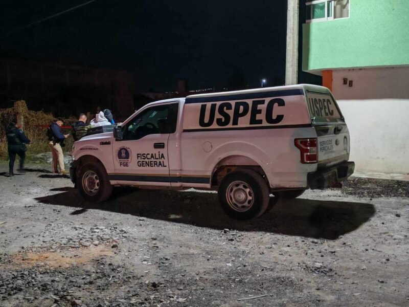 hombre acribillado en San Juanito Itzícuaro, al poniente de Morelia