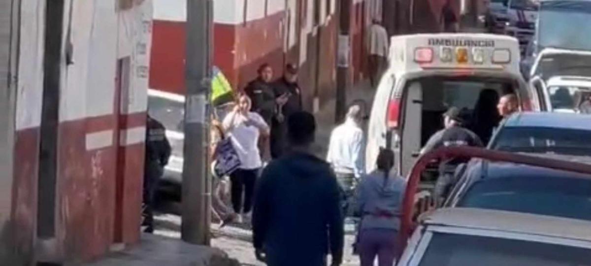 Hombre es baleado en ataque armado en centro de Pátzcuaro