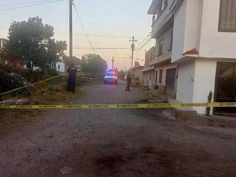 Identifican al hombre asesinado en la colonia Miguel Hidalgo, Tarímbaro