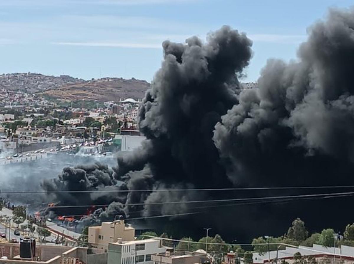 Incendio en Zacatecas por pirotecnia infantil