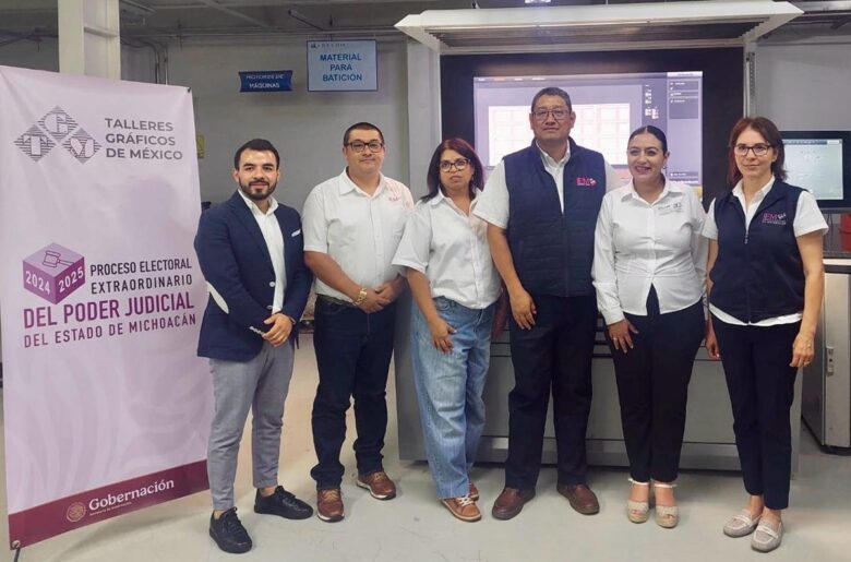 Inicia Impresión de Boletas Electorales en Michoacán 1