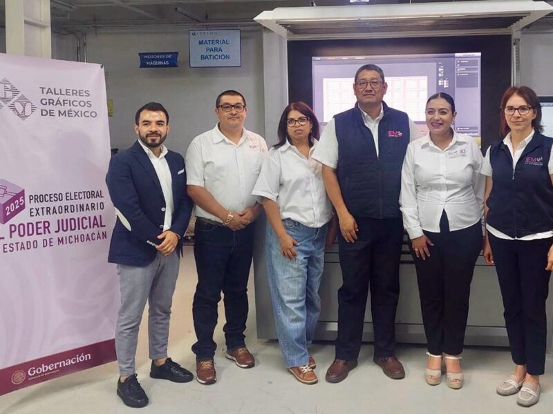 Inicia Impresión de Boletas Electorales en Michoacán 1