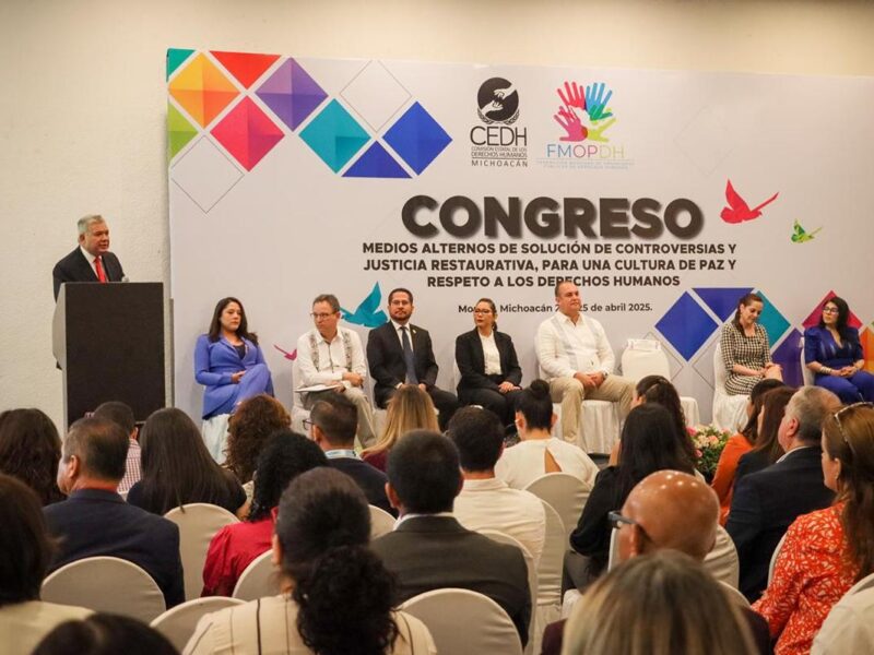 La construcción de la paz comienza desde lo individual y el respeto entre las personas, remarca Magaña de la Mora