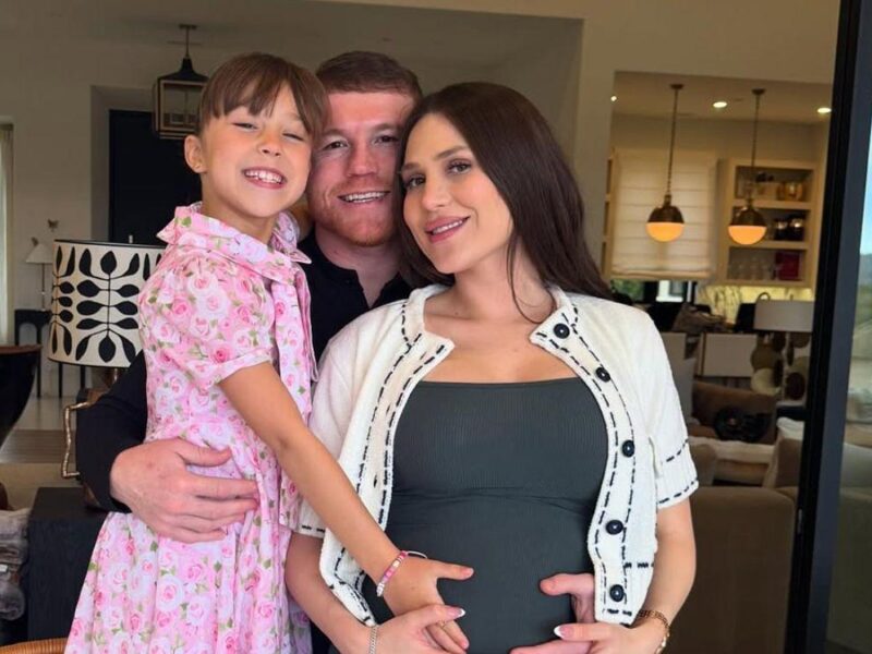 La familia de Canelo Álvarez crece, esperan una hija