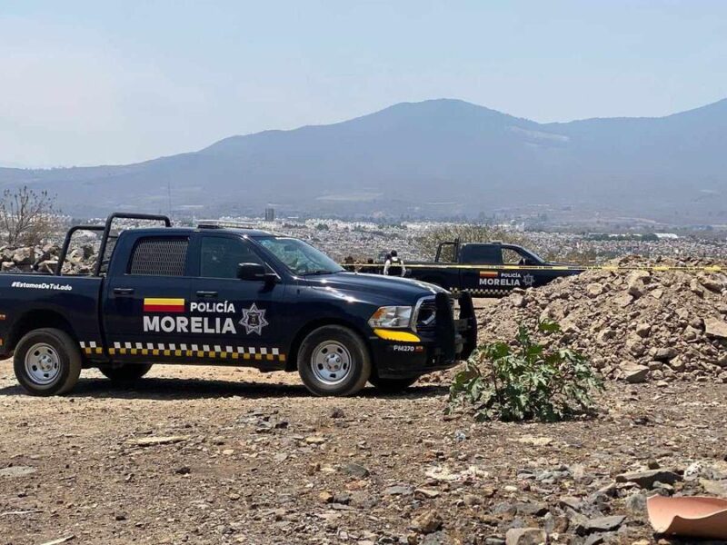 Localizan a 2 hombres calcinados en Villas de la Loma, al poniente de Morelia