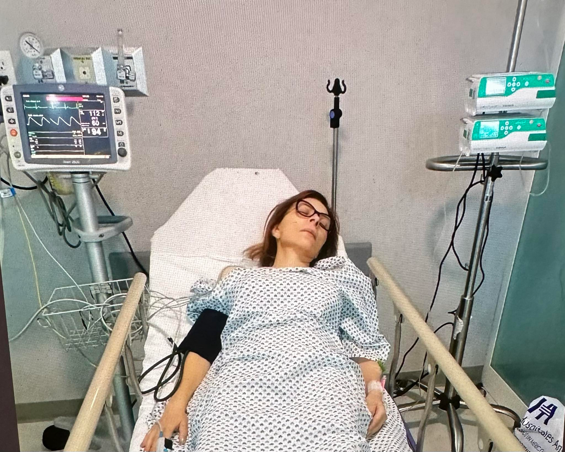Lolita de la Vega fue hospitalizada de emergencia