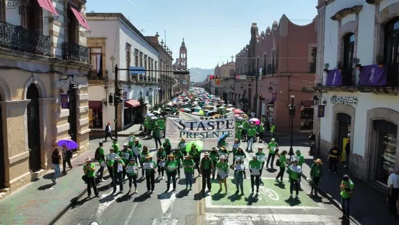 Más de 40 sindicatos y organizaciones sociales en la marcha del 1 de Mayo en Morelia