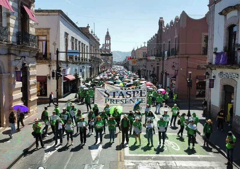 Más de 40 sindicatos y organizaciones sociales en la marcha del 1 de Mayo en Morelia