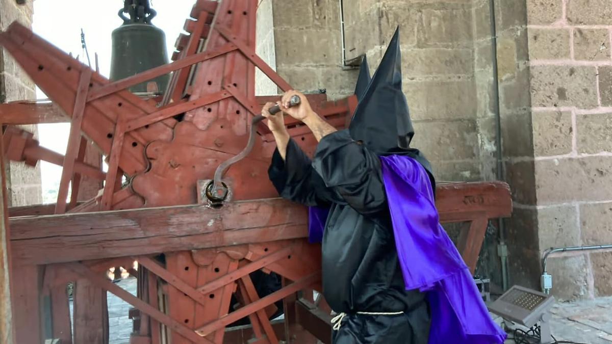 Matraca monumental de Morelia sustituirá campanadas en días santos de Semana Santa