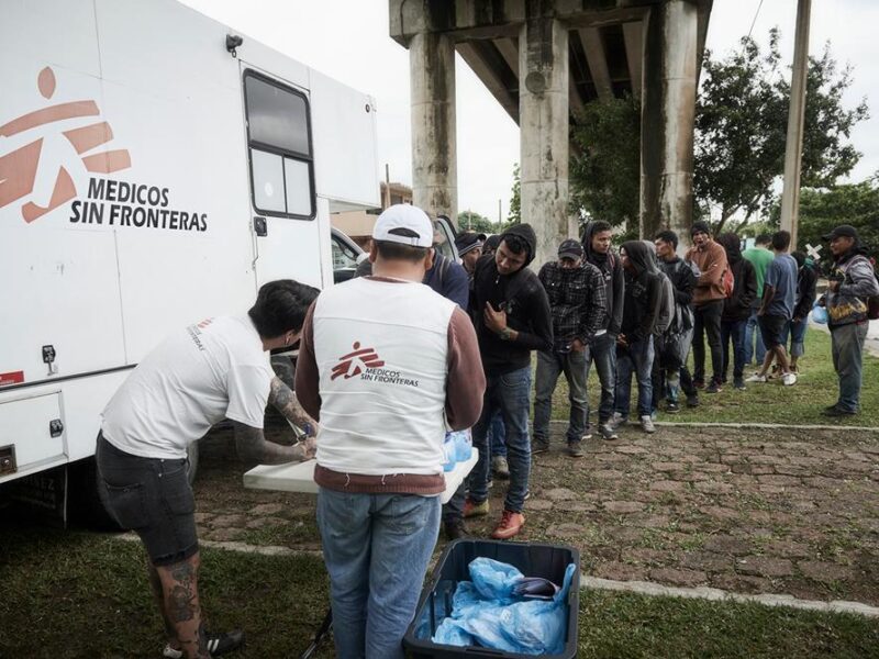 Médicos Sin Fronteras apoya migrantes en Ciudad Juárez 2
