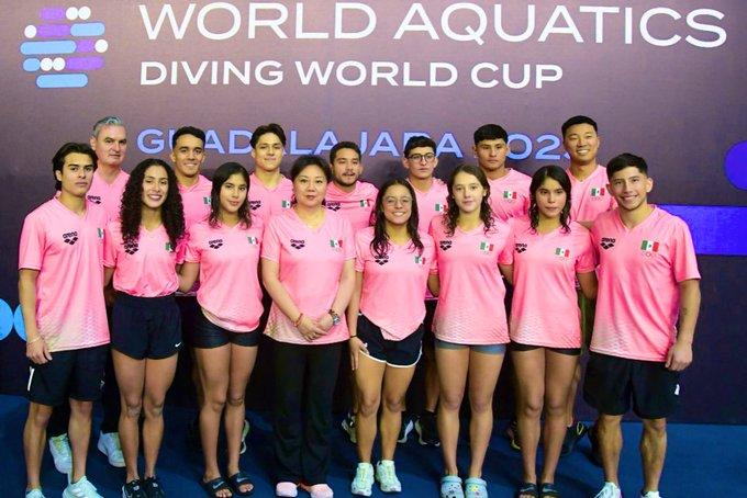 México buscará ser protagonista en la Copa del Mundo de Clavados: selección mexicana de clavados