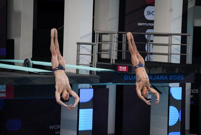 México conquista dos medallas de plata en la 2ª etapa de la Copa del Mundo de Clavados