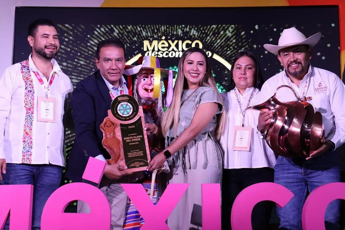 Michoacán triunfa en los Premios "Lo mejor de México 2025", ganando en 6 de las 7 categorías en las que participó, destacando en gastronomía, cultura y turismo