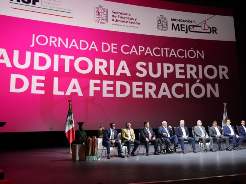 Michoacán, de los mejor calificados en rendición de la cuenta pública: ASF
