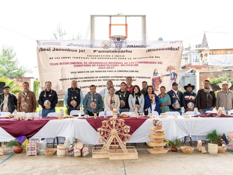 Michoacán destaca con el Plan Intercomunal de Pamatácuaro