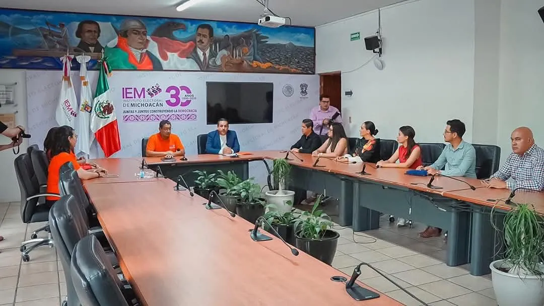 Movimiento Ciudadano Michoacán presenta Comisión Operativa Estatal ante el IEM-1