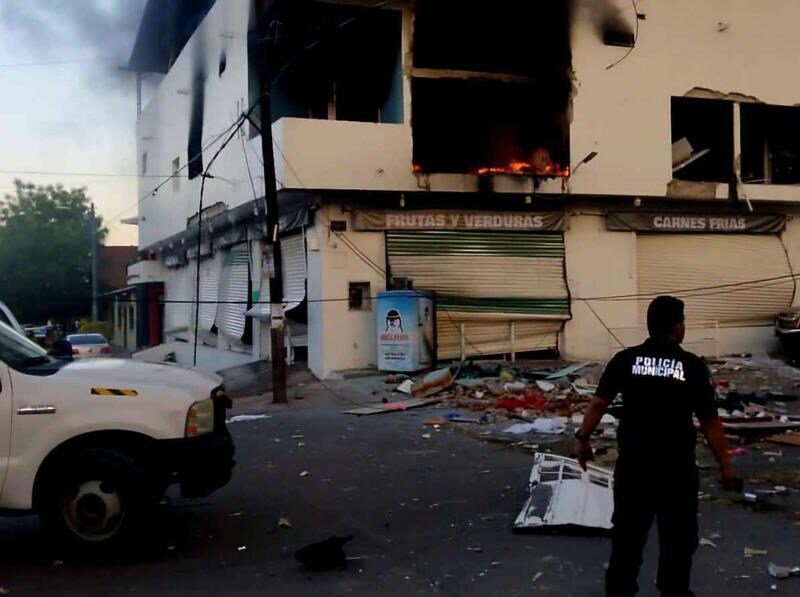 Muere segunda víctima de explosión en tienda de Apatzingán