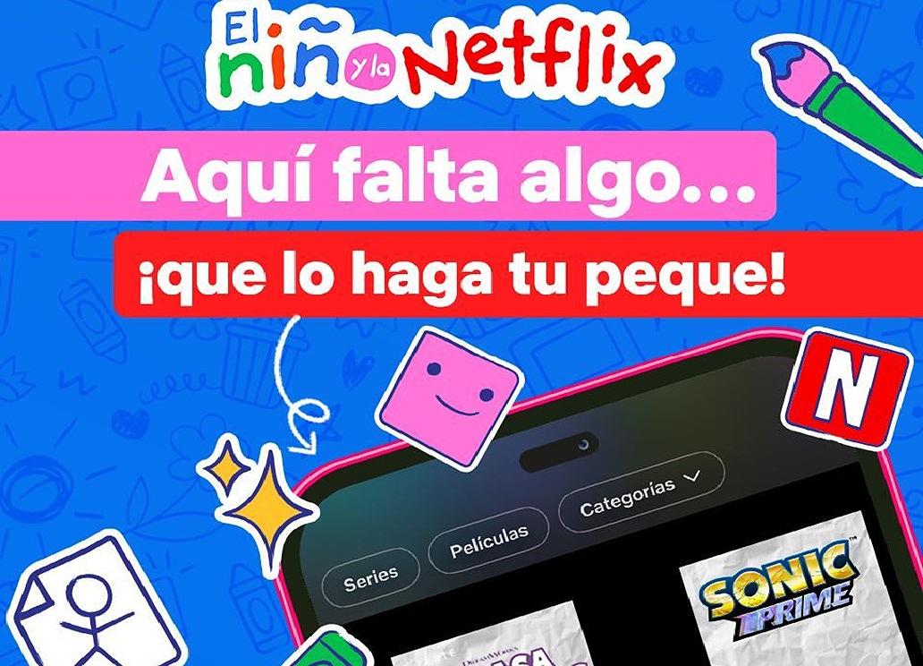 Netflix se llena de arte hecha por niños con concurso de dibujo