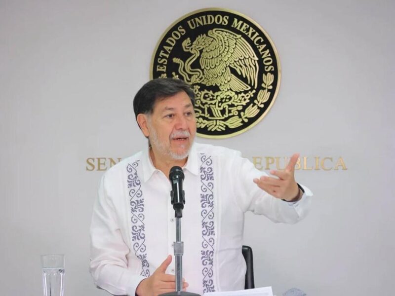 Noroña condena agresión a Raúl Morón en Apatzingán