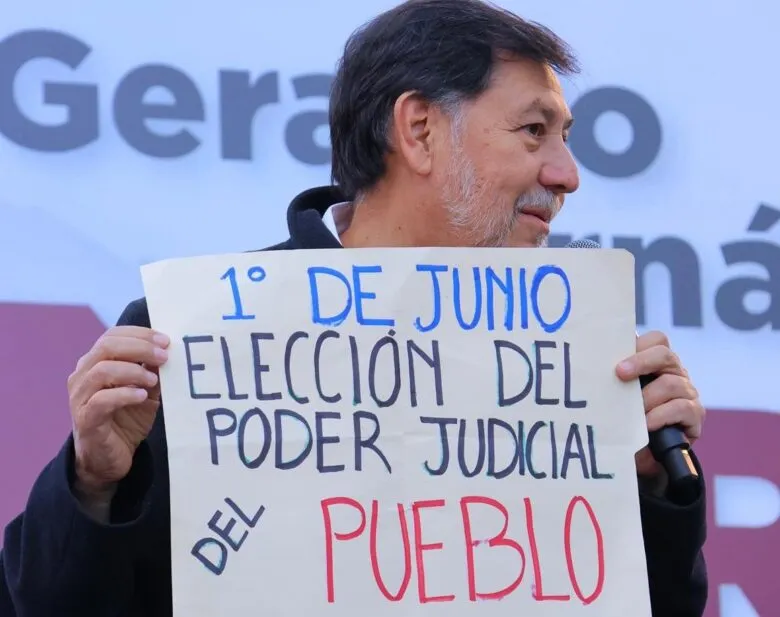 Noroña denuncia que hay candidatos a jueces ligados a narcos
