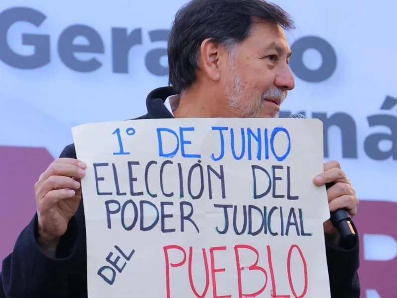 Noroña denuncia que hay candidatos a jueces ligados a narcos