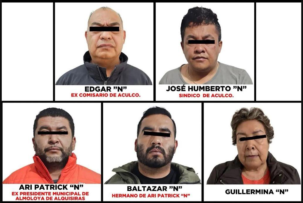 Operativo Enjambre: detienen a exalcalde de Almoloya, exdirector de Seguridad y síndico de Aculco