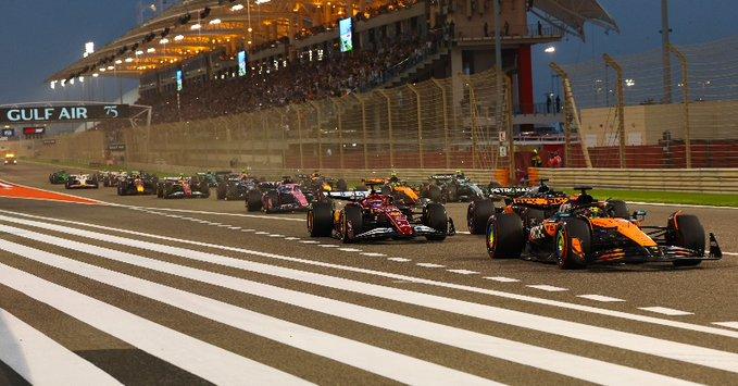 Oscar Piastri y Lando Norris hacen el 1-3 para McLaren en el Gran Premio de Bahréin