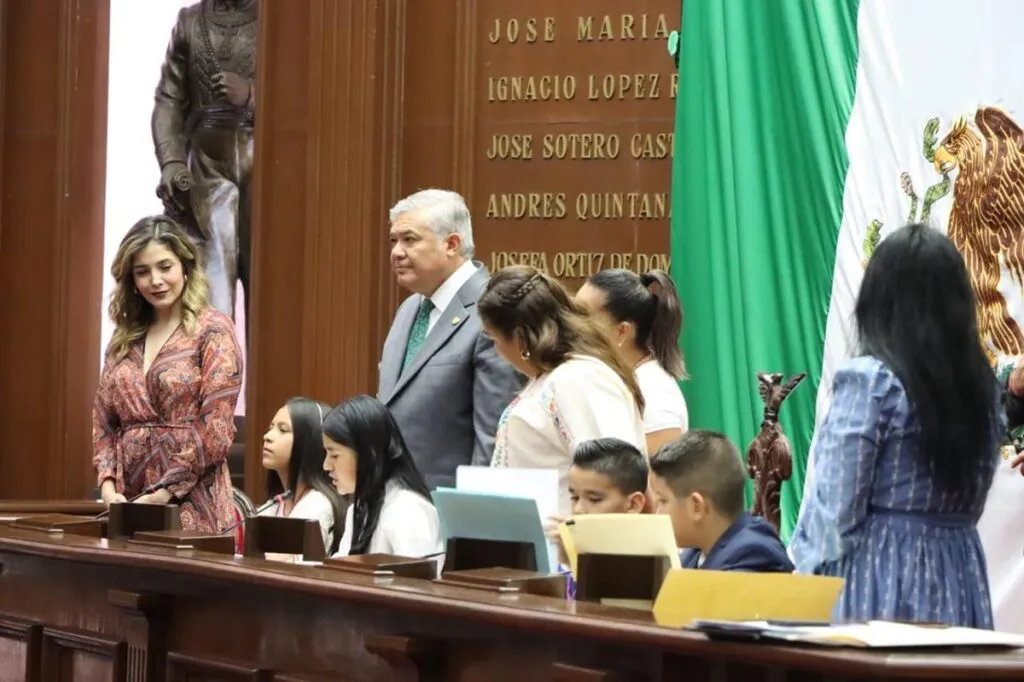Parlamento Infantil Incluyente en Michoacán
