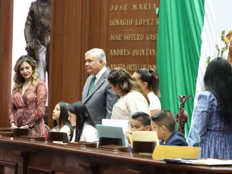 Parlamento Infantil Incluyente en Michoacán