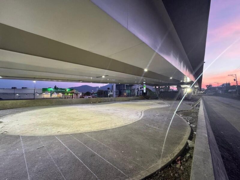 Paso Catrinas continúa en obras