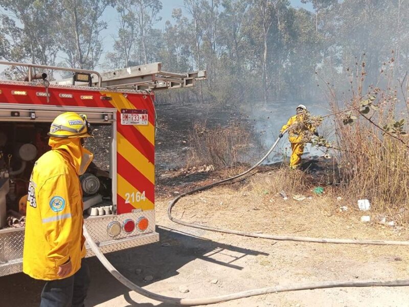 PC Estatal controla incendio en Altozano