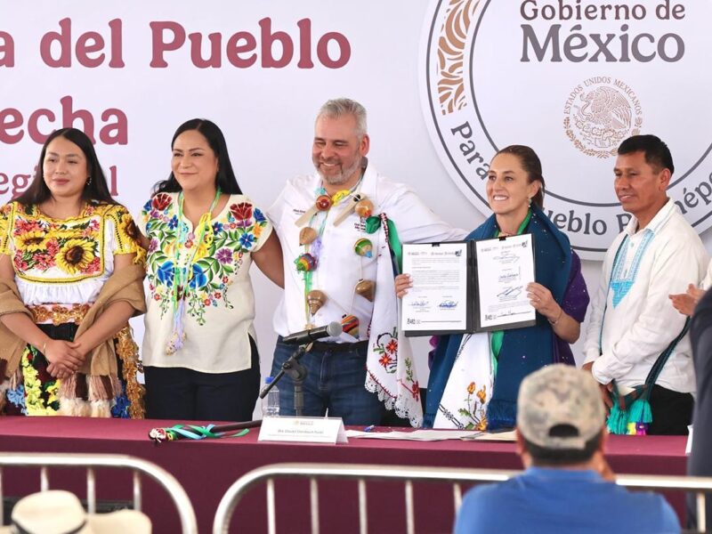 Plan de Justicia Purépecha Sheinbaum honra su palabra desde la Meseta Purépecha