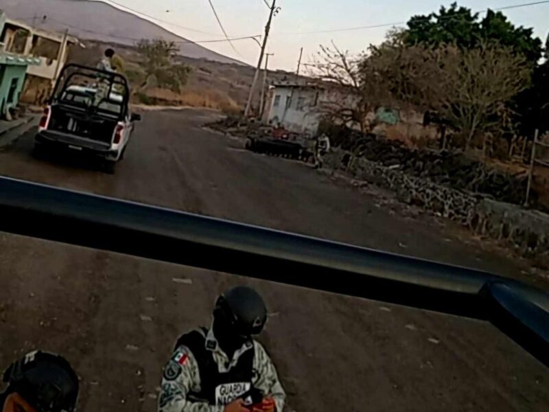 Preliminar, Guardia Nacional abate en enfrentamiento a 4 presuntos criminales, en Churintzio