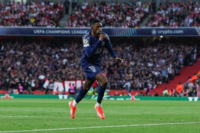 PSG toma ventaja de 1-0 sobre el Arsenal en las semifinales de la Champions League