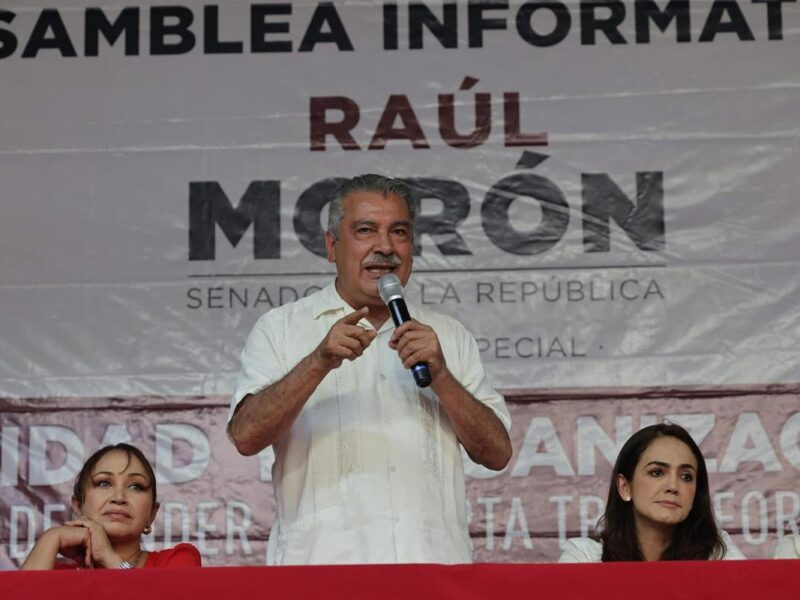 Raúl Morón: Unidad en Morena Michoacán y respaldo a Sheinbaum para 2027