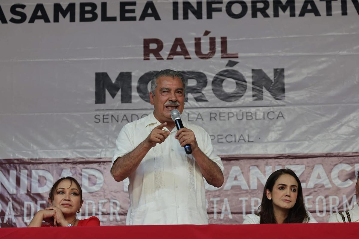Raúl Morón: Unidad en Morena Michoacán y respaldo a Sheinbaum para 2027