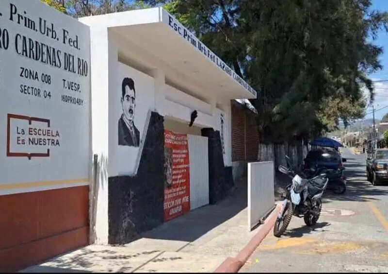 Refuerzan seguridad en primaria de Uruapan tras denuncias de extorsión y suspensión de clases
