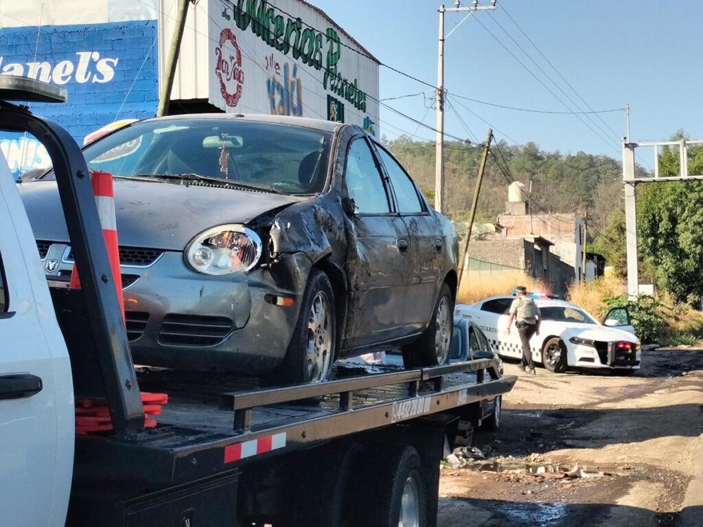 Reportan volcadura en la Morelia-Pátzcuaro